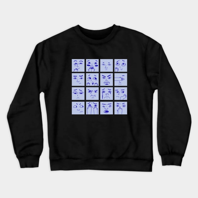 emotions Crewneck Sweatshirt by Lethy studio